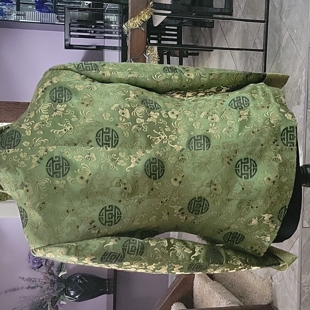 Asian jacket.purchased in China.